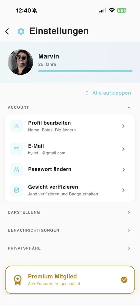 Einstellungen