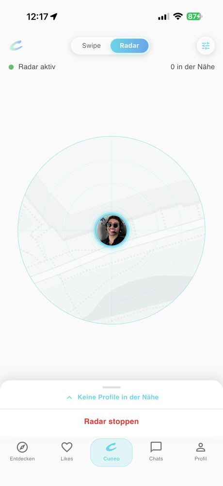 Radar in der Nähe